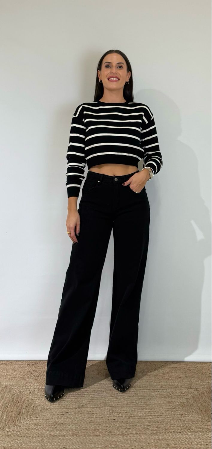 Vaquero Elástico Negro Vaquero Elástico Negro