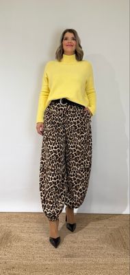 Pantalón Balloon Leopardo Pantalón Balloon Leopardo