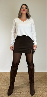 Falda-Pantalón Ciara Marrón