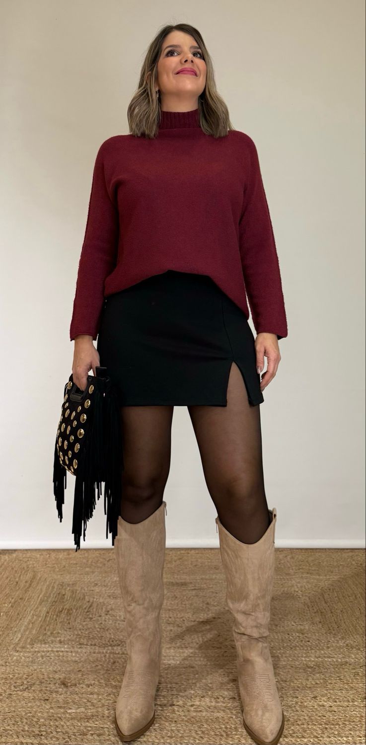 Falda-Pantalón Ciara Negro Falda-Pantalón Ciara Negro