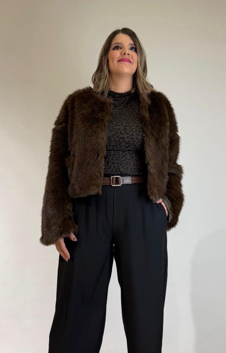 Abrigo corto de pelo Abrigo corto de pelo