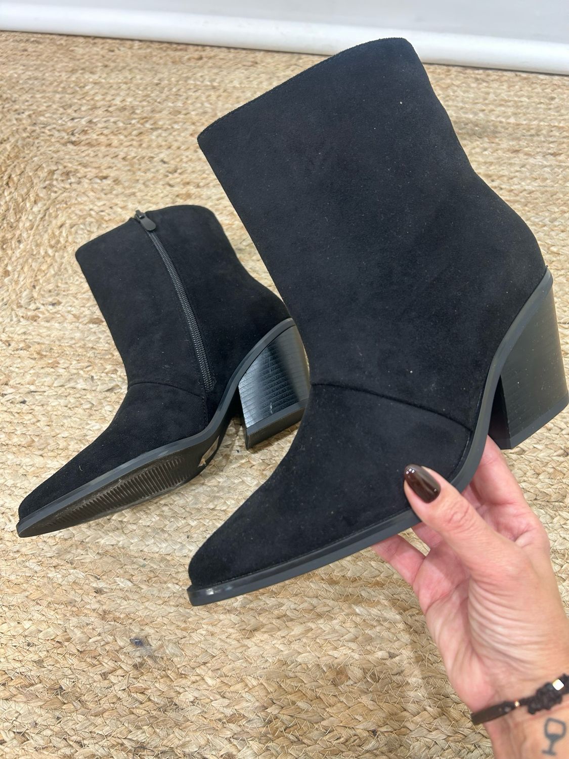 Botín tacón cowboy