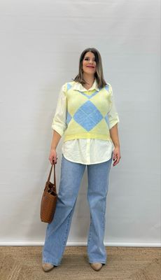 Chaleco rombos Chaleco rombos