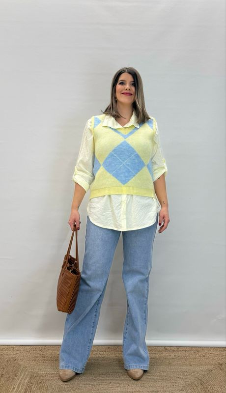 Chaleco rombos Chaleco rombos