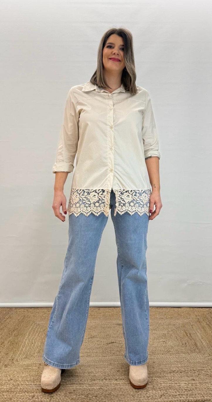 Camisa encaje