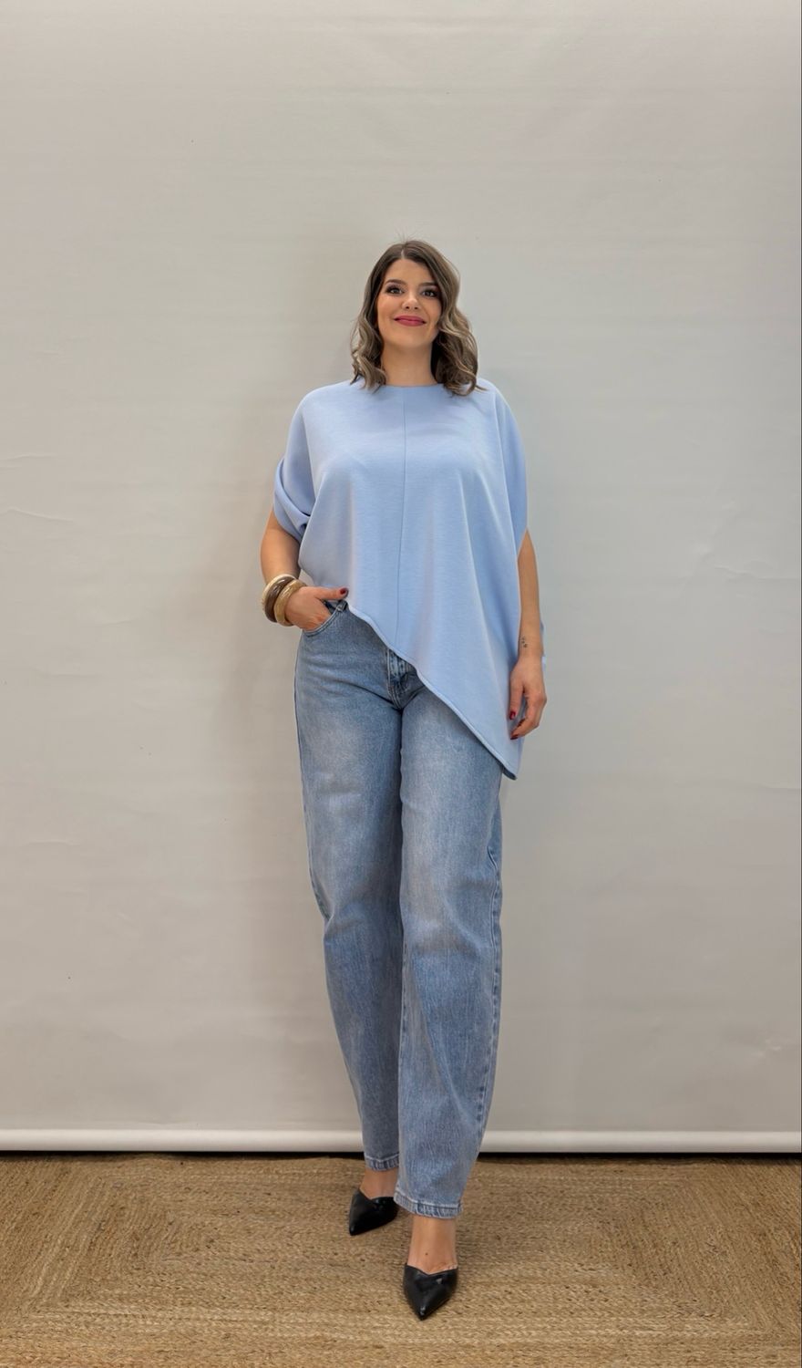 Camiseta asimétrica