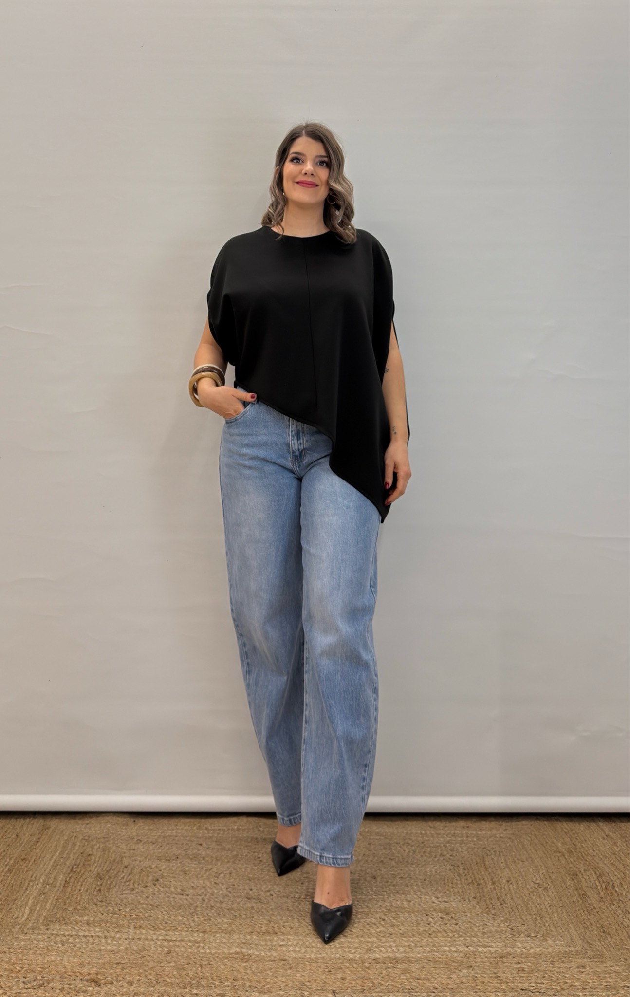 Camiseta asimétrica