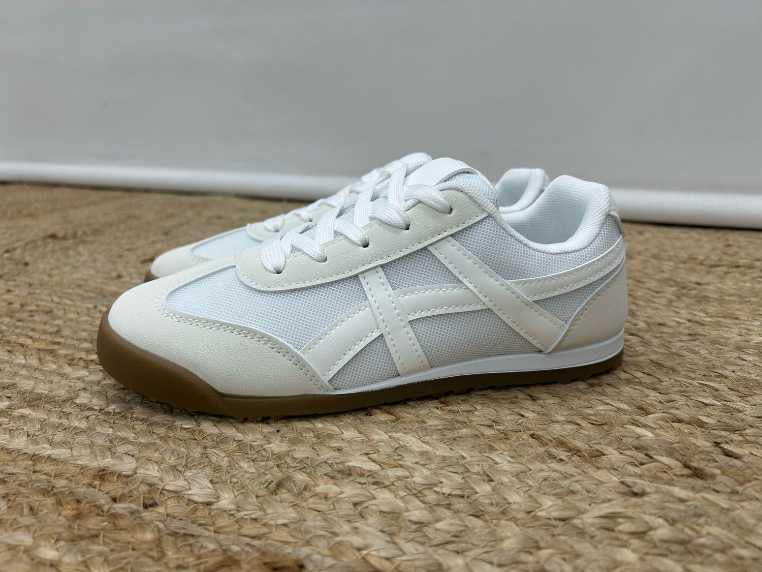 Deportivas casual blancas