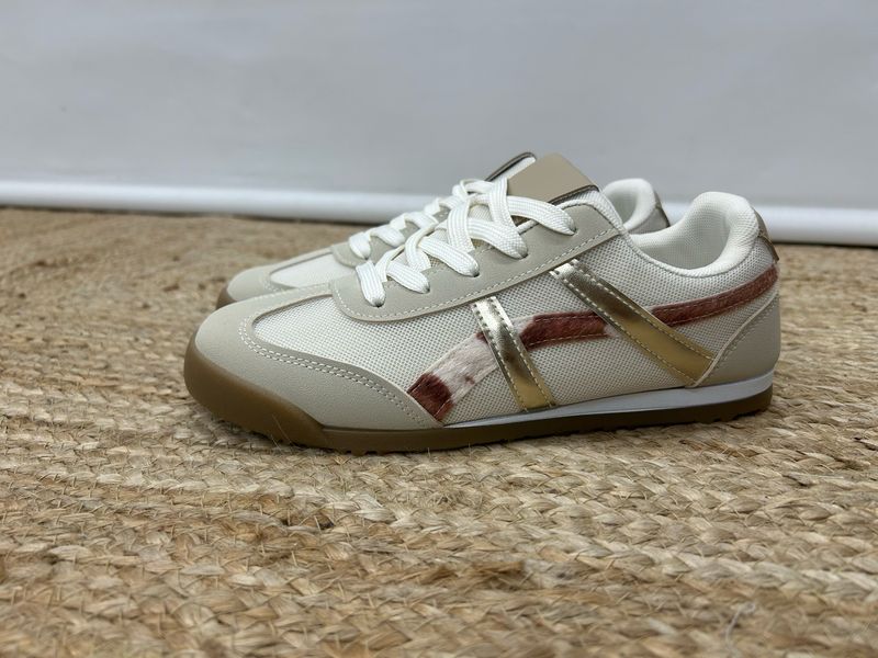 Deportivas casual beige