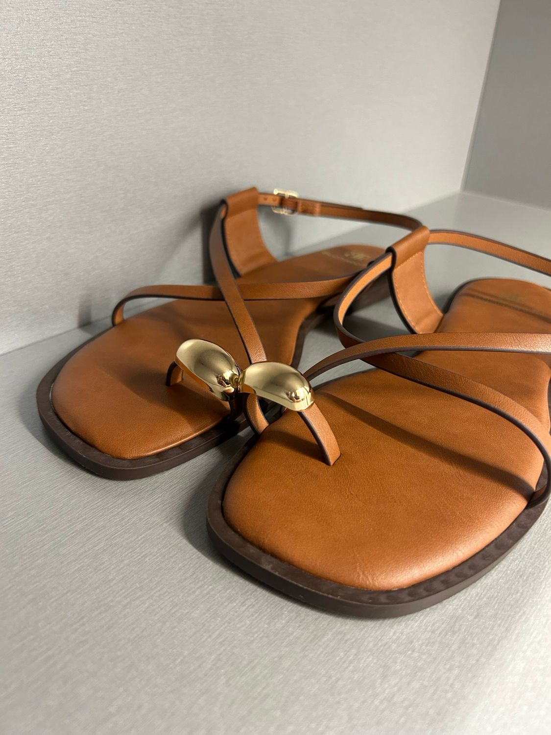 Sandalia joya camel Sandalia joya camel