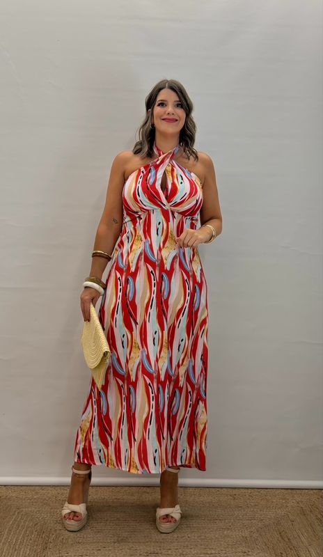 Vestido Abstract