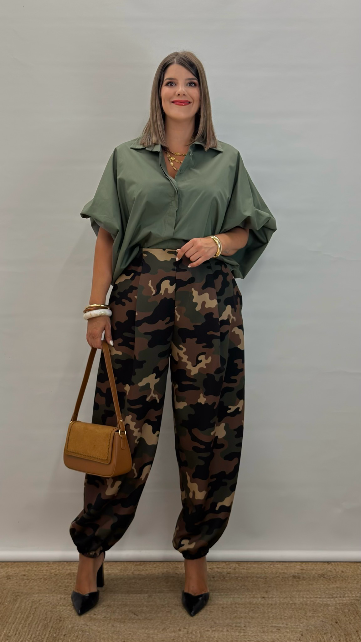 Camisa oversize