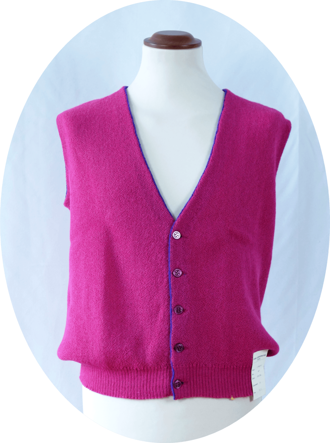 ärmelloser Cardigan