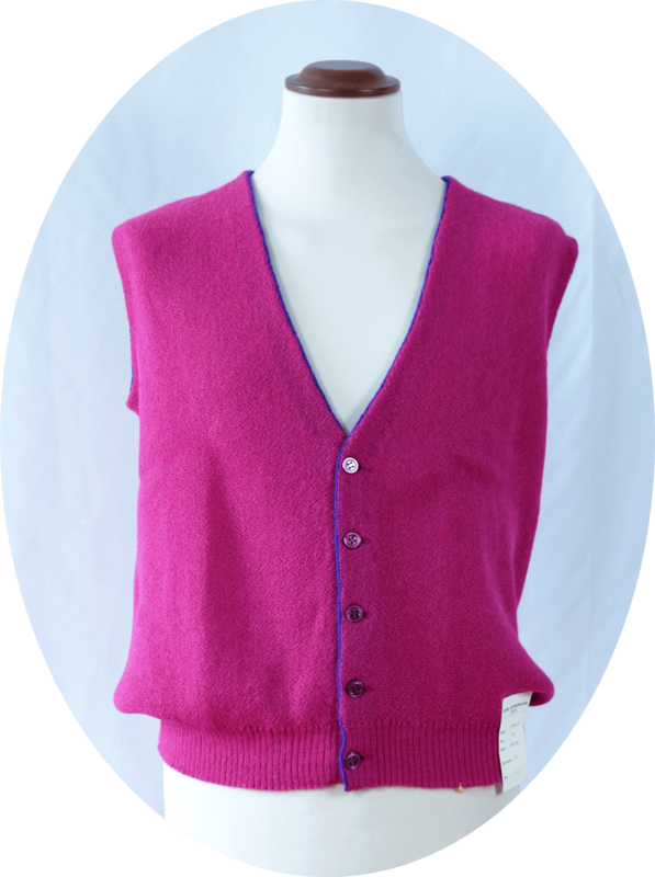 ärmelloser Cardigan