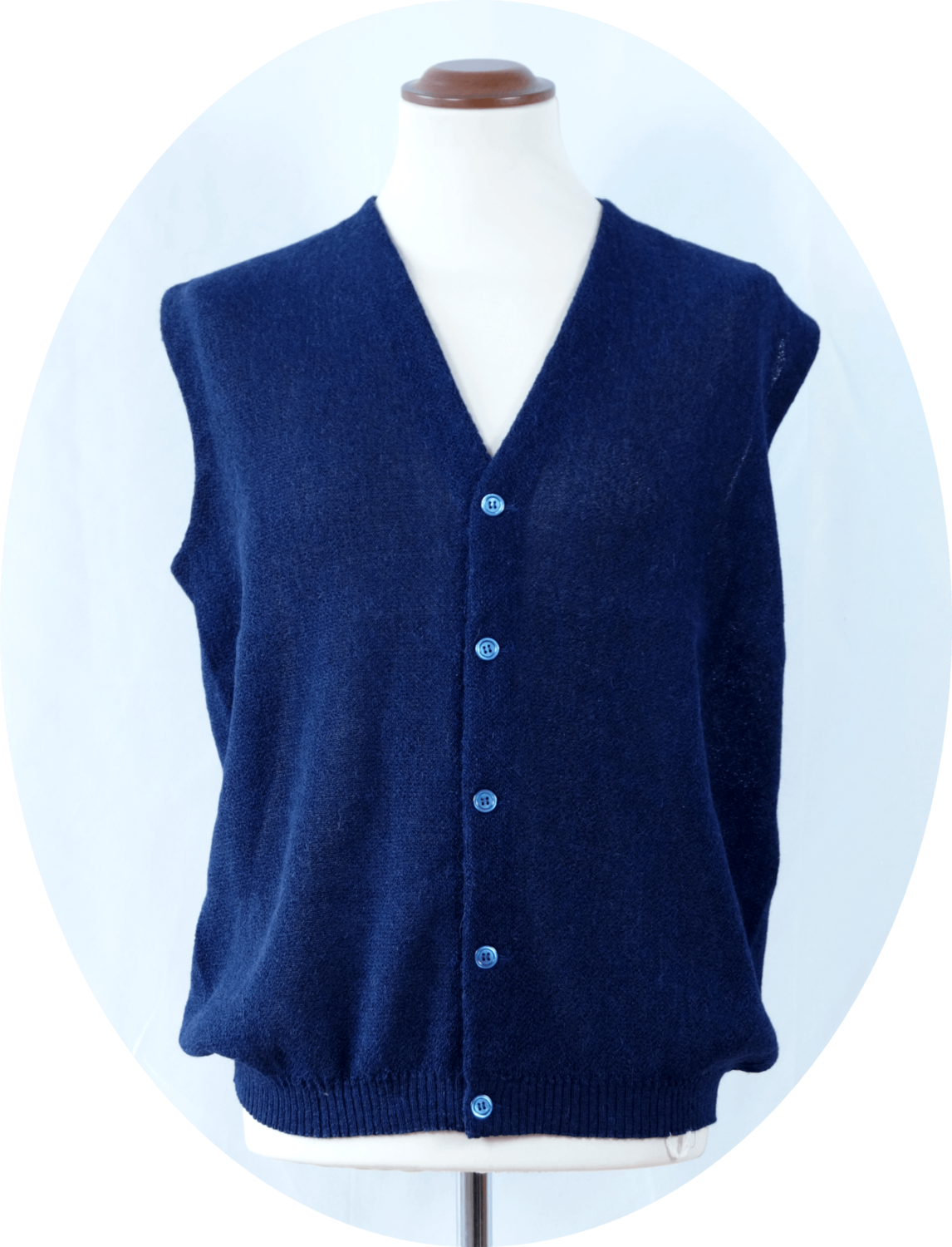 ärmelloser Cardigan