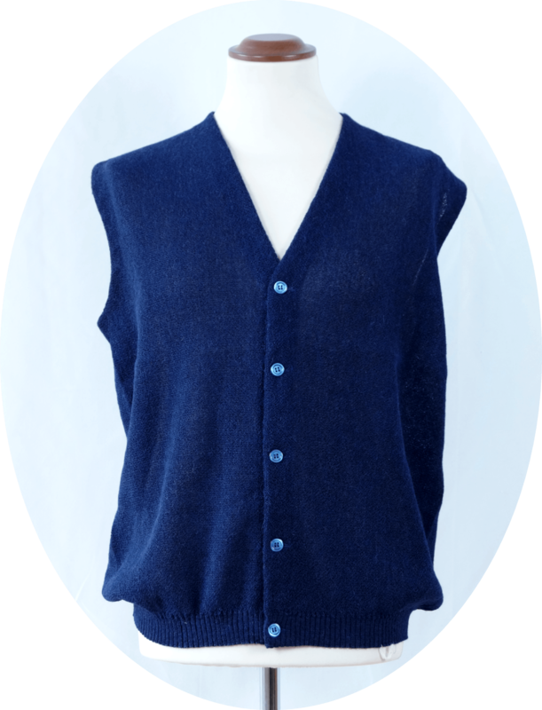 ärmelloser Cardigan