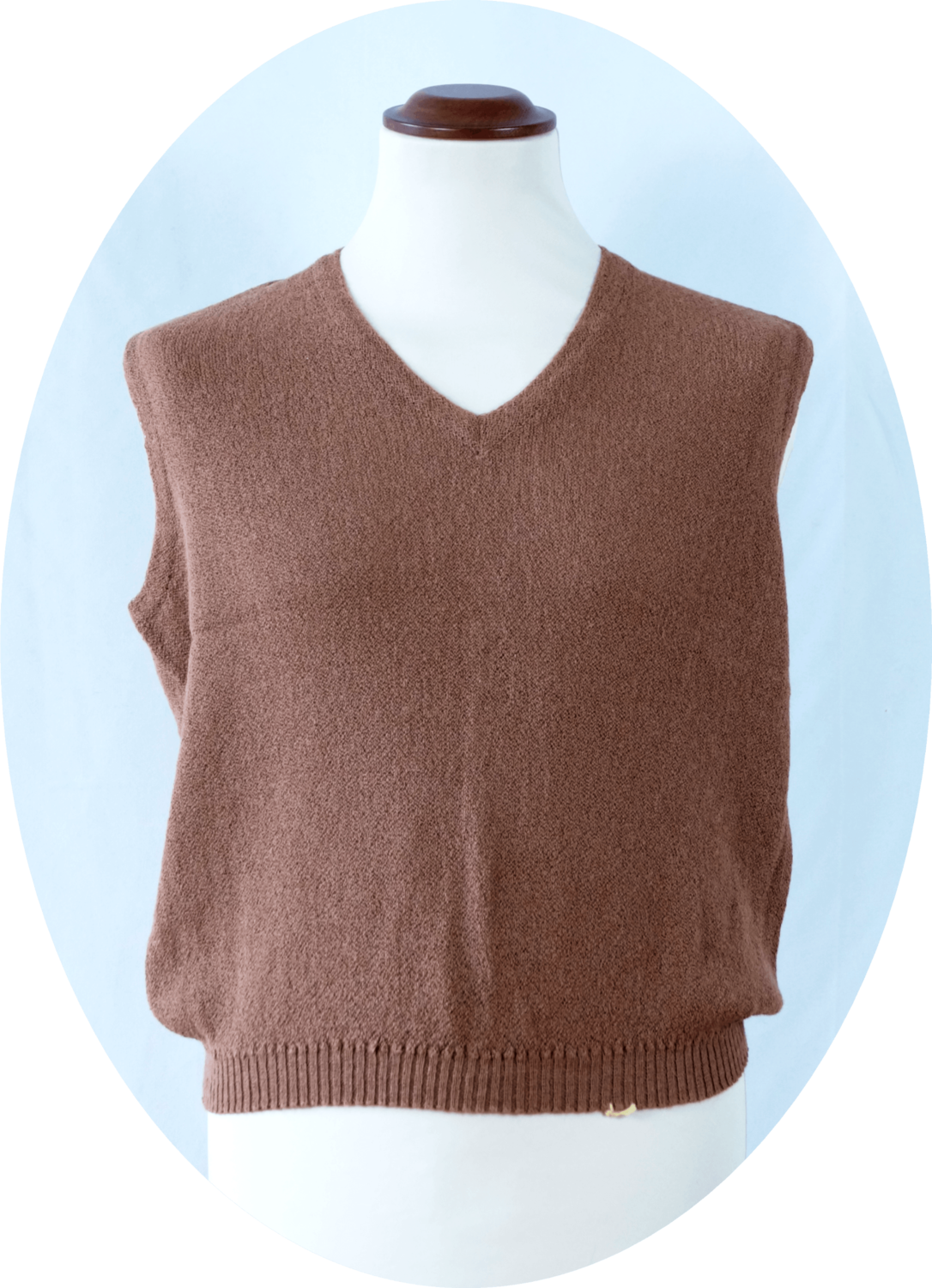 ärmelloser Pullover