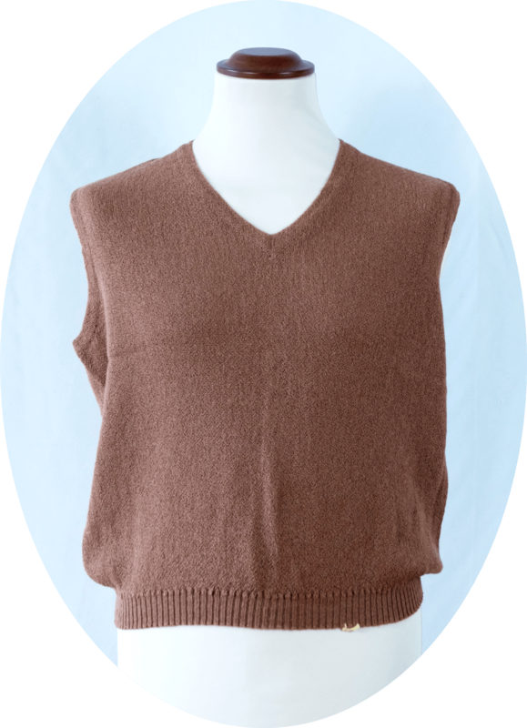 ärmelloser Pullover