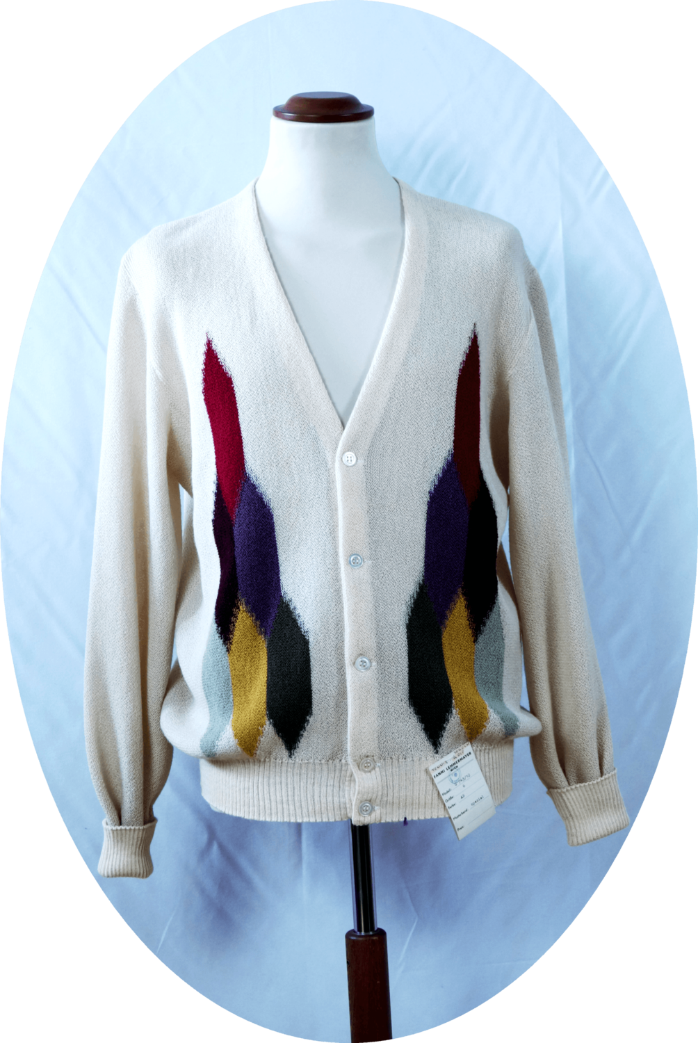 Rocket Intarsia Cardigan