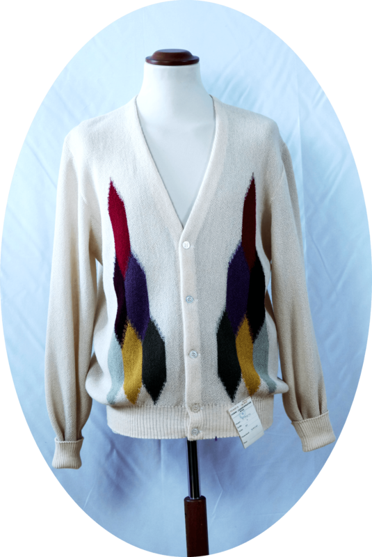 Rocket Intarsia Cardigan