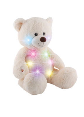 Медведь со световыми эффектами 72см
