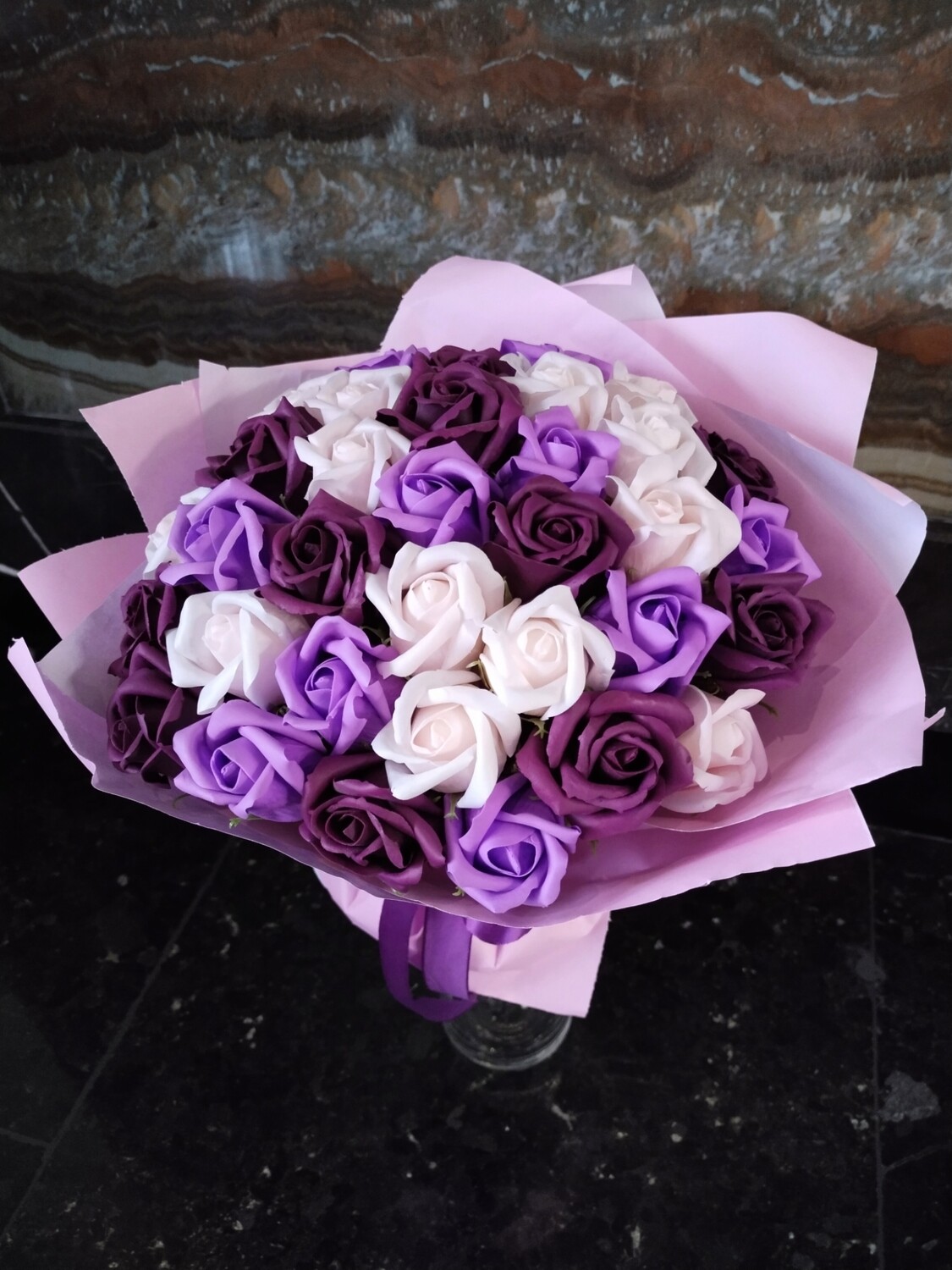 Фиолетовый День 35 Мыльных Роз