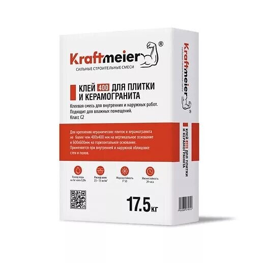 Kraftmeier 900. Клей для плитки и керамогранита.