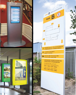 Large Format Advertising Pillars & Systems