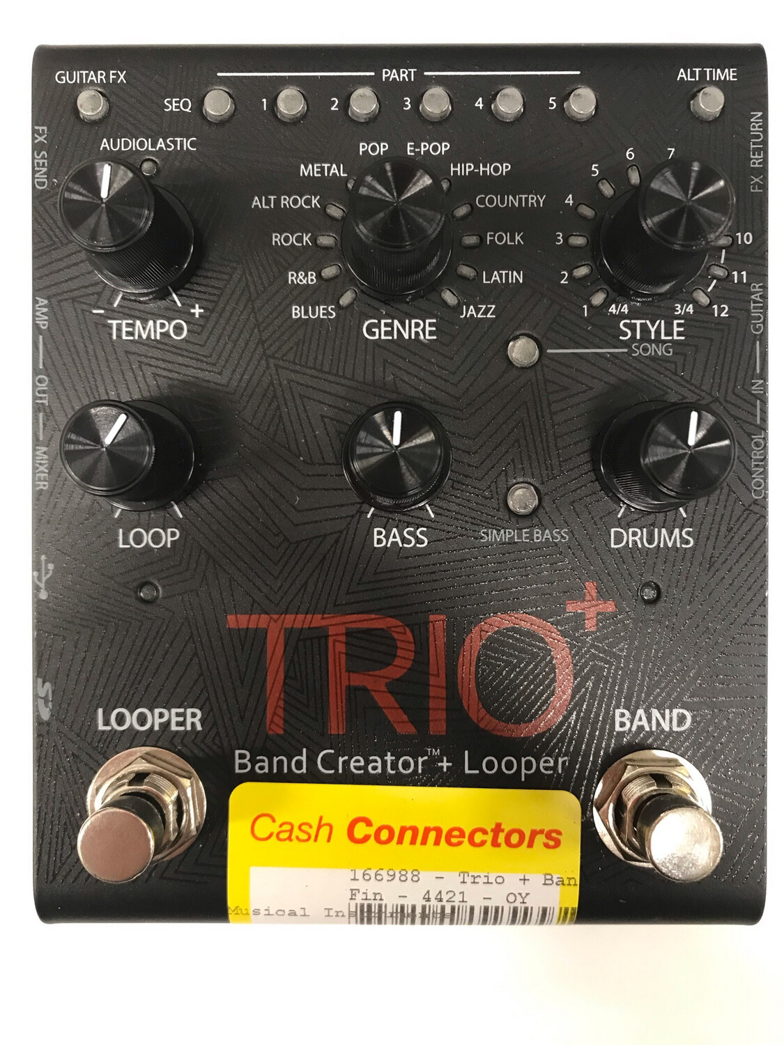 DigiTech Trio+ Band Creator & Looper Pedal