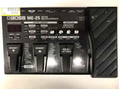 Boss ME-25 Guitar Multi-effects Pedal