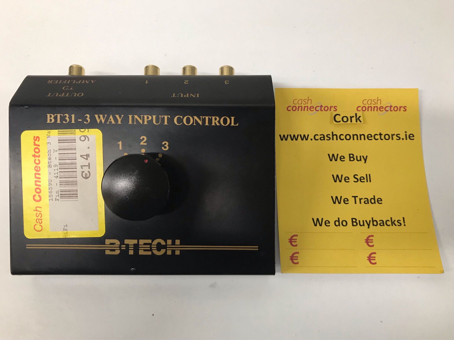 B-Tech BT31-3 Way Input Control