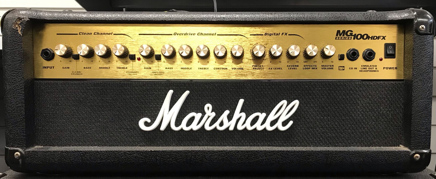 Marshall MG Series 100 HDFX Amplifier Head & Cab