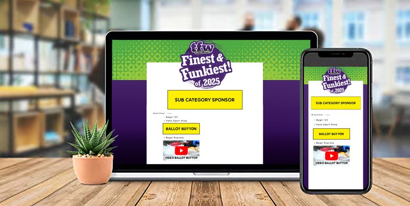 Voting Ballot Button