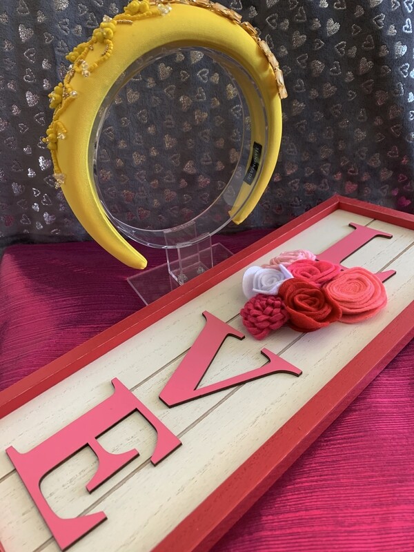 Yellow headband