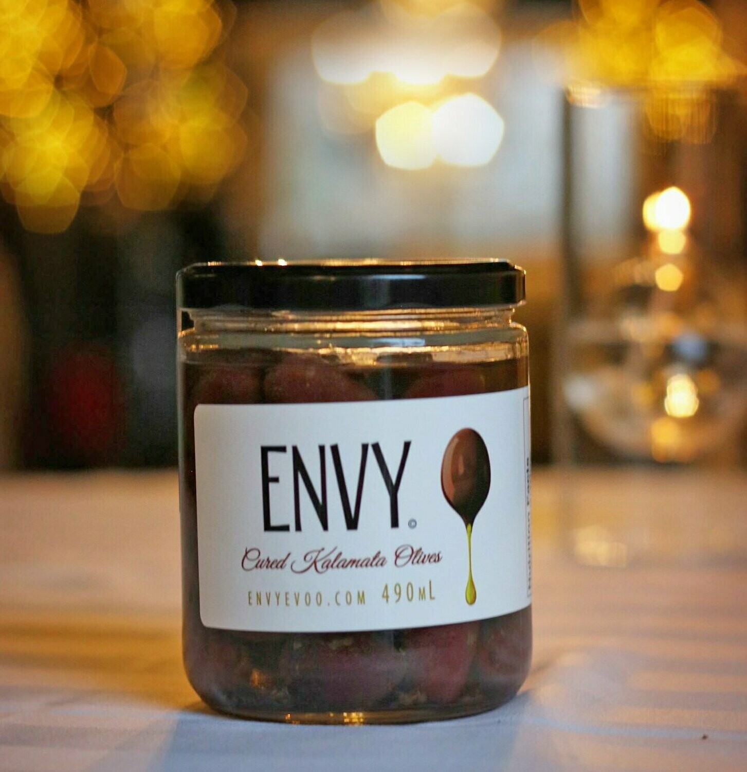 ENVY EVOO Cured Olives - 490 ml