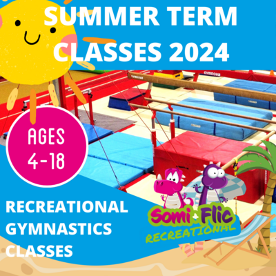 SUMMER TERM 2024 - MONDAY 4-5PM -GREEN GROUP GIRL AGED 7-9 years - START 13th MAY