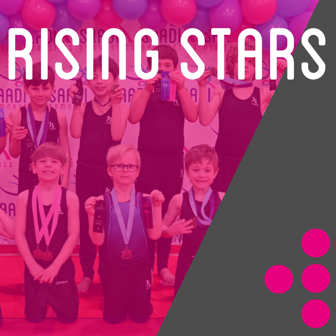 RISING STARS SETTLING IN CLASS SAT 20TH JULY, 8.45 - 10.15