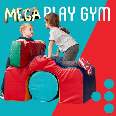 MEGA PLAY GYM | 16TH MARCH | 13.45 - 15.30