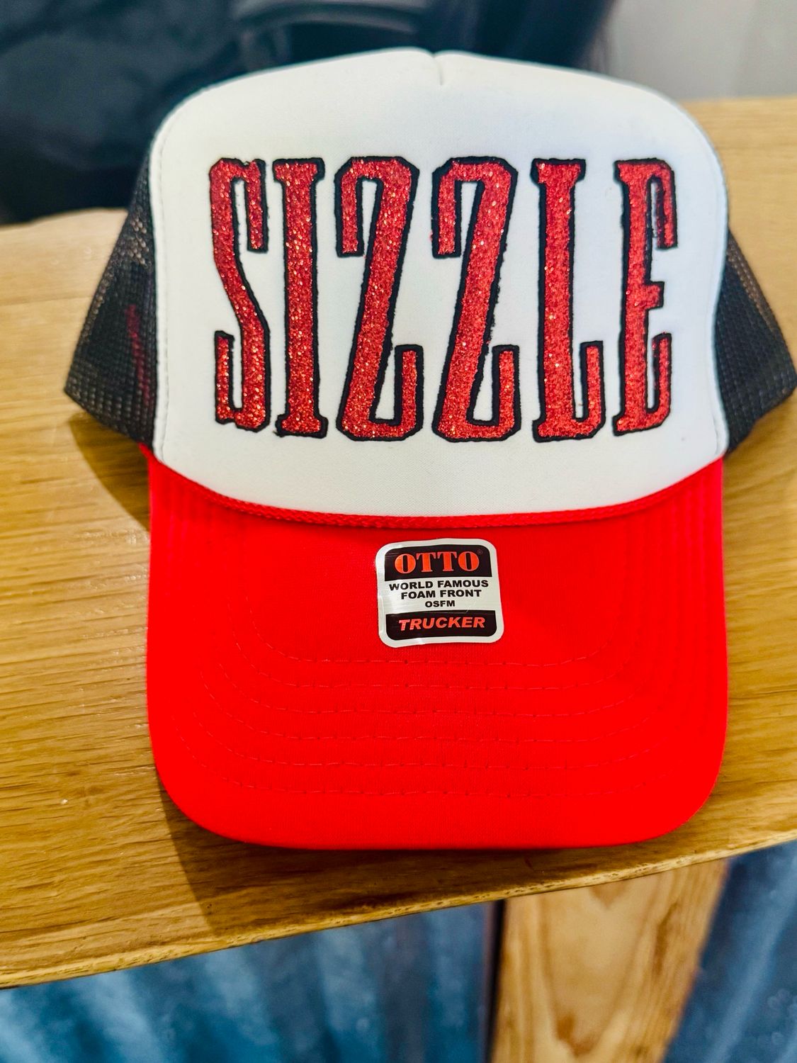 Custom Glitter Embroidered Hats