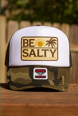 Be Salty Camo Otto Trucker Hat