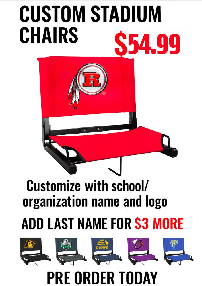 Custom stadium chairs