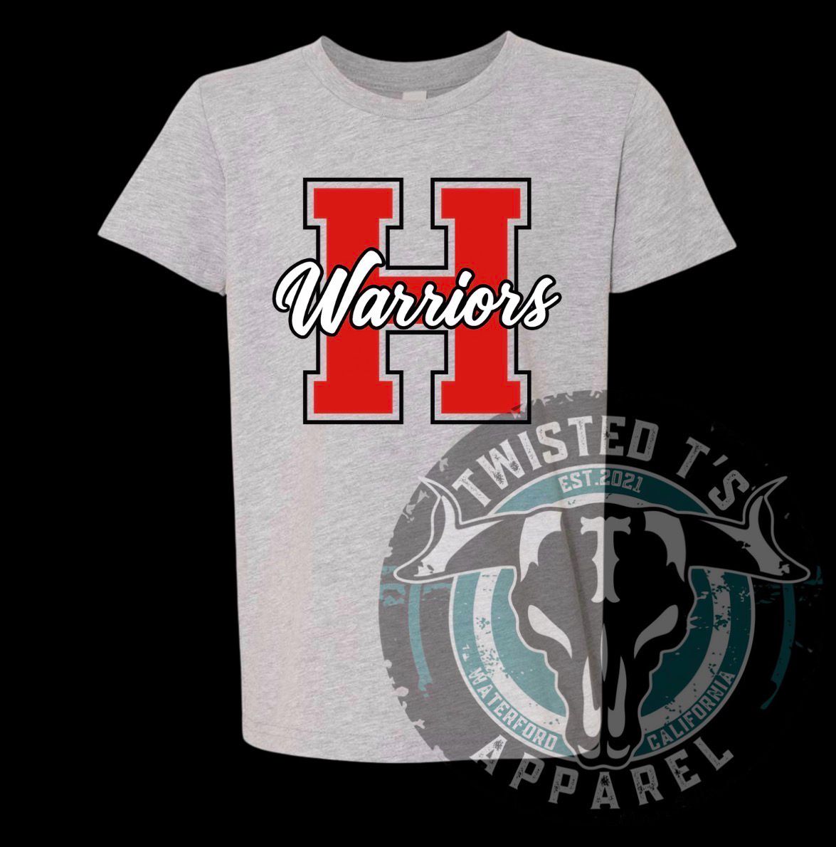 Hickman warriors H Logo