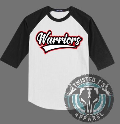 Warriors Raglan Tee