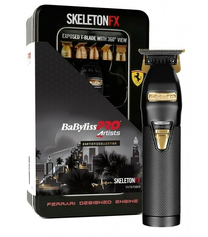 Babyliss Pro Artists SkeletonFx Trimmer Black / Red / Gold