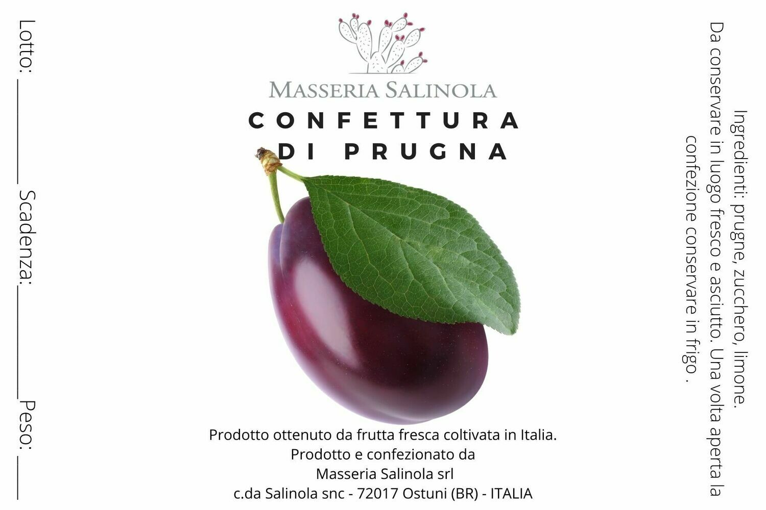 Confettura di Prugna