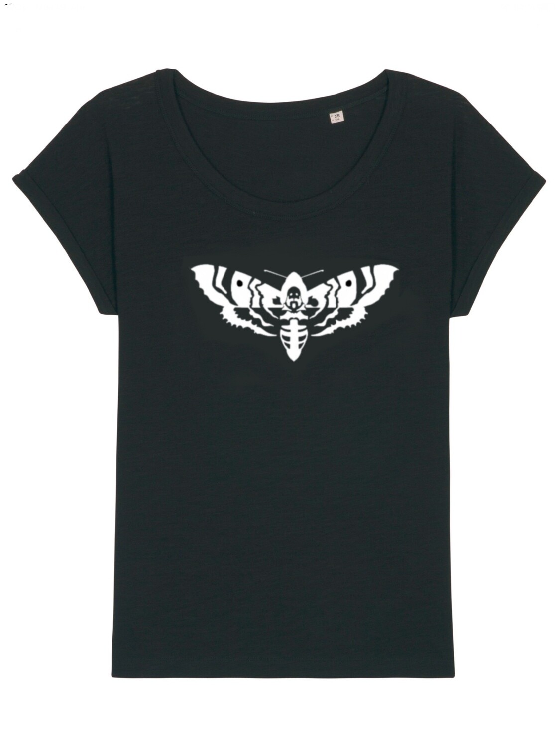 Woman’s Round Neck “Death Hawk Moth “ t-shirt