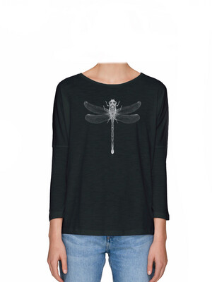 3/4 Sleeve “Dragonfly ” Top