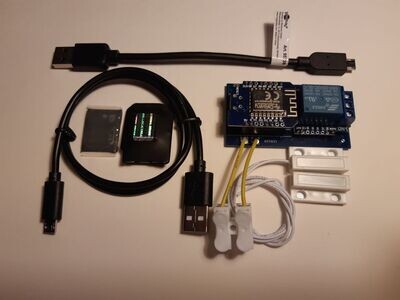 Bundle: GATE-controller + 1x WiFi-Marker für bestehende Tore (vollautomatische  Torsteuerung). Auch in der Lite-Version (ohne Relais, für Shelly Switches) Sonderangebot!