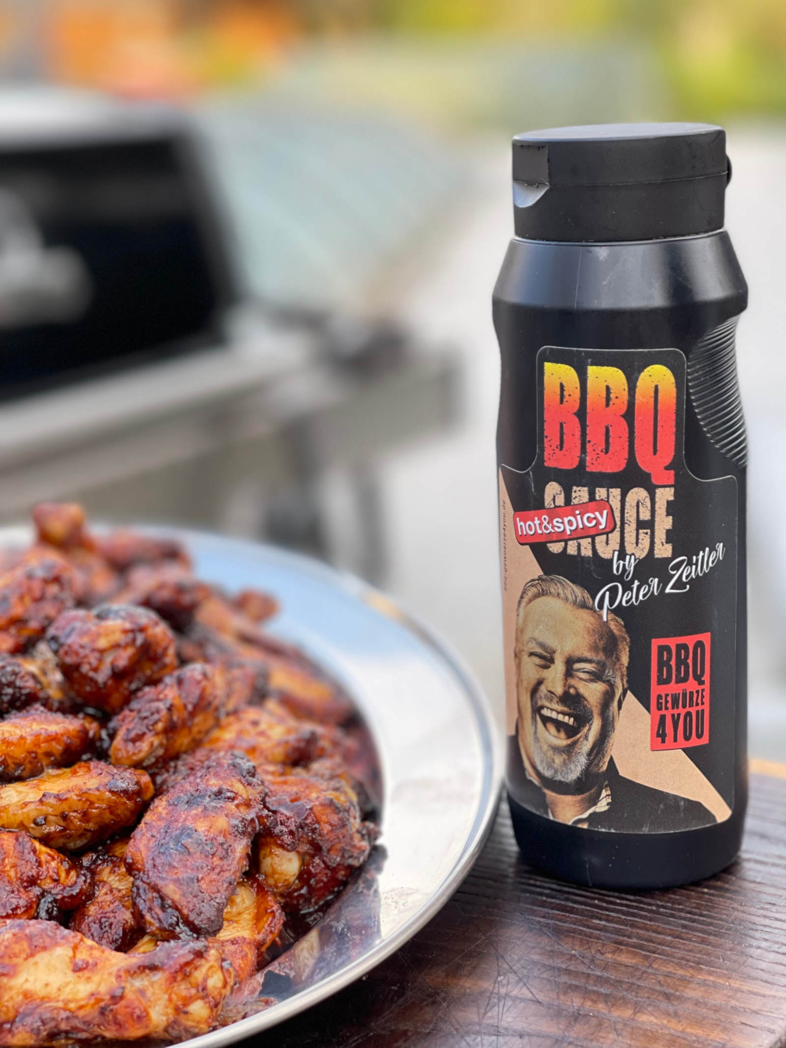BBQ Grill Sauce Hot &amp; Spicy