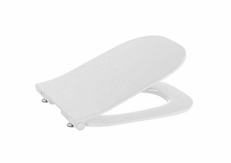Roca The Gap SQUARE - Slim Soft-closing Seat and Cover for Toilet A801472003